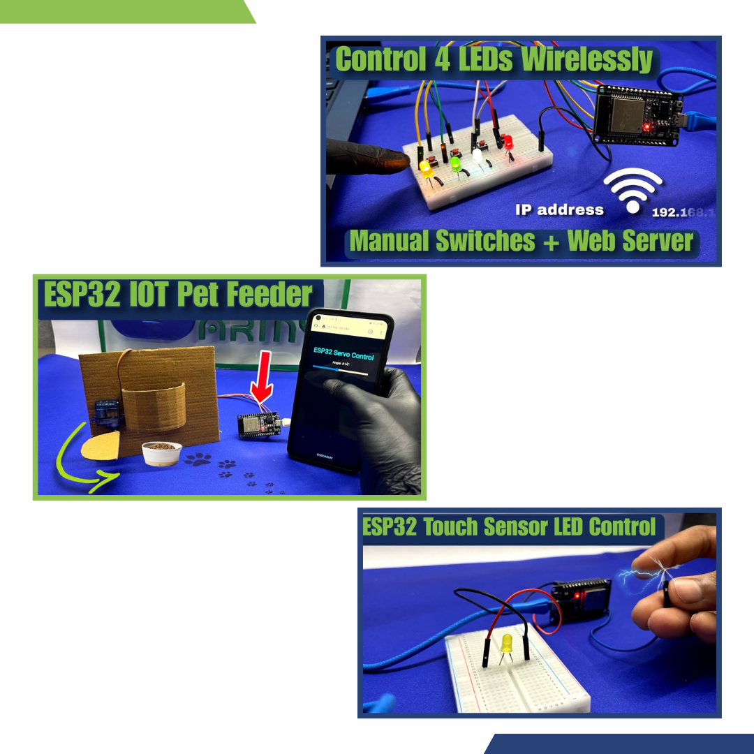 IoT & Home Automation Kit | 17+ DIY Projects | Compatible with ESP32 - For Class 7-10