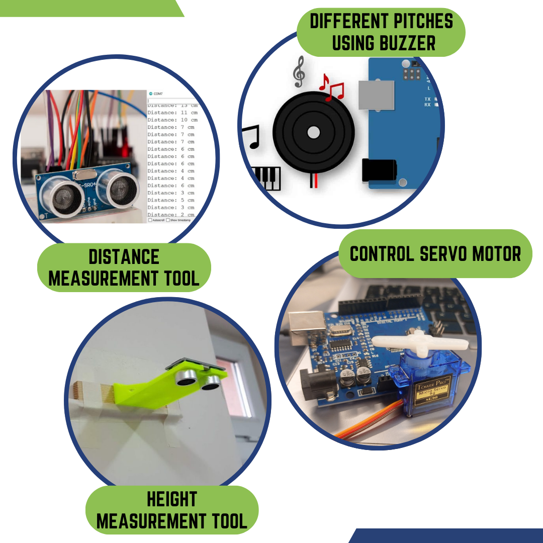 Young Innovator Kit - Smart Dustbin + 9 DIY Arduino Compatible Projects