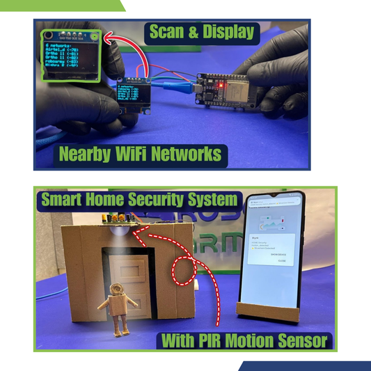 IoT & Home Automation Kit | 17+ DIY Projects | Compatible with ESP32 - For Class 7-10