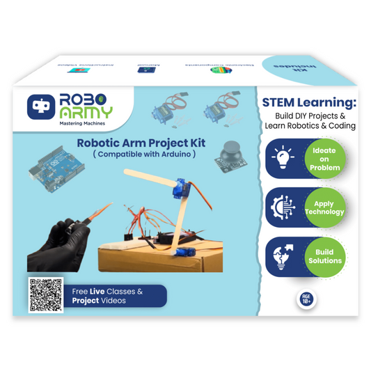 DIY Interactive Robotic Arm - Arduino compatible
