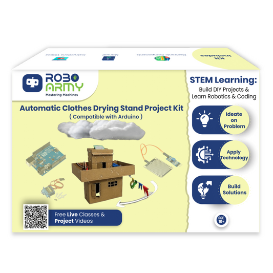 DIY Automatic Clothes Drying Stand Project Kit - Arduino compatible