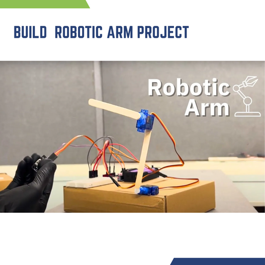 DIY Interactive Robotic Arm - Arduino compatible